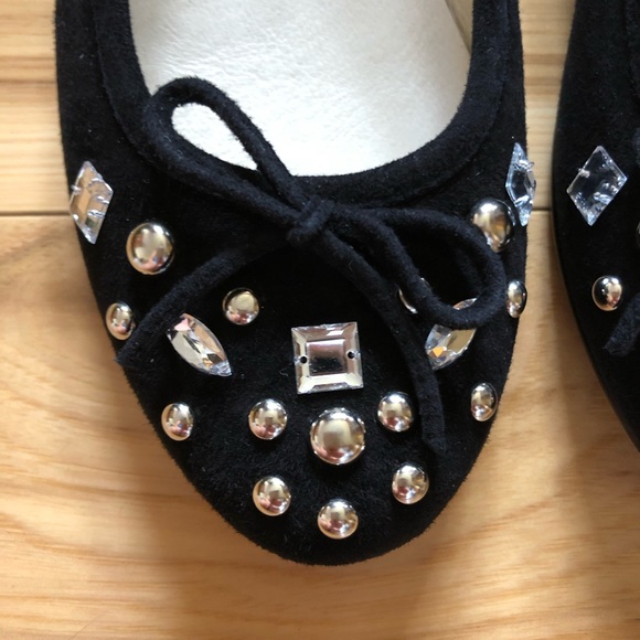 Andre Assous Suede Flats - Picture 5 of 8